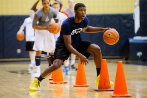 basketball-skill-drills-for-kids-cone-dribbling